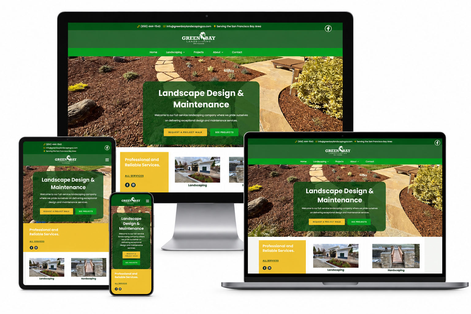 Green Bay Landscaping: Building a Premium Brand That Dominates Local Search Across the San Mateo County Peninsula